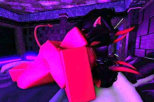 i-i'm having fun with my demon girlfriend on valentine's day in roblox