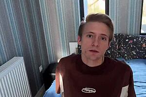 Stepson and daddy with big dick fucked tight twink asses in anal blowjob scene