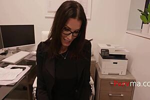 Anal With Stepmom In Her Office Cabin - Shay Sights Max Fills