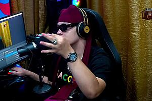 Kiara Blay Enjoys Studio Props in Podcast Interview