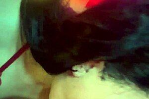 She shows off her deepthroat skills