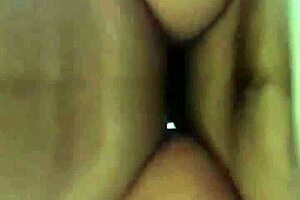 beautiful girl with big tits enjoys deep wet penetration