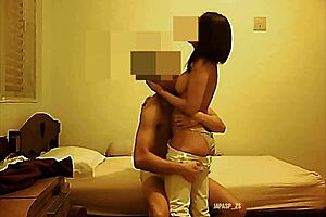 Asian amateur struggles with her boyfriend's huge cock in her mouth, feeling every inch.