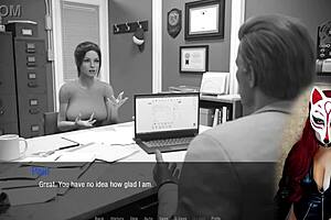 kate in cosplay maid outfit from the game