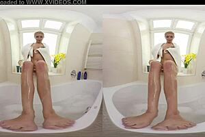 Beautiful fetish girl Nikky Dream is your slut in VR video