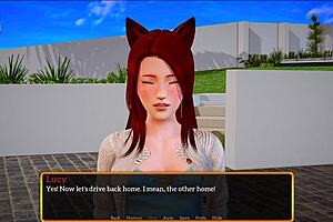 Interactive erotic game with my new family 528 on PC