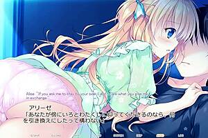 Hime to Otome no Yakimochi: Love Route 1, Scene 2 with subtitles