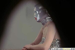 Hardcore lesbian sex with strapon and domination fetish