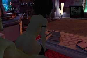 Big Hero 6 hentai parody with hot ass fucking and milf cock suckers