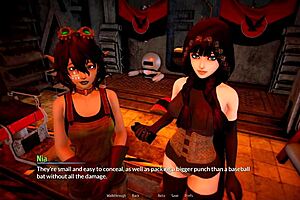 Exploring harem hotel 413 in the game