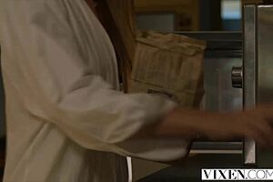 Naughty redhead Holly deepthroats when boyfriend's away 😏