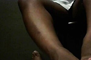 In hot July, Loretta from Erotikpies delivers intense footjob with beer