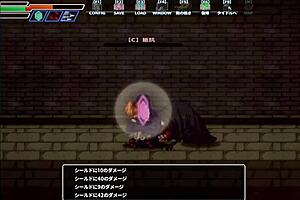 In the sealed cave, adventurers discover a hidden nest in the anime game