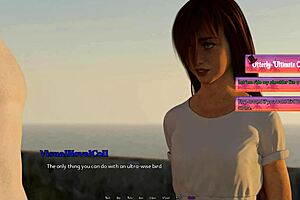 A shy girl's date in a 3D animated adventure