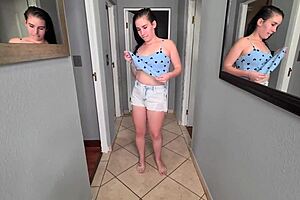 Getting Piss Facial After Taking Off Clothes