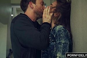 pornfidelity riley reid gets a rough sloppy blowjob and creampie countdown with vibrator.