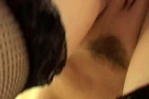 Natural tits and hard cock in homemade video with friends