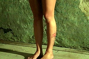 Naked and chained for your pleasure