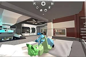 Passionate Oral Sex Among Gay Roblox Furries in Comfort