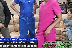 Doctor Canada Examines Channy Crossfire in Wild Medical Twist at GuysGoneGyno