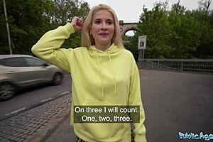 Public Agent Stunning Blonde Euro Babe Gets Hard Dicking