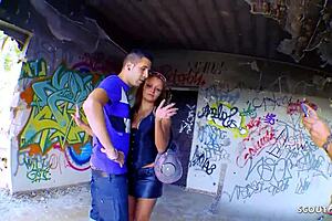 Spanish Girl Talks To Fuck And Gets Filmed In Lost Play On The Way Home