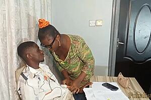 My client's wife seduces me here