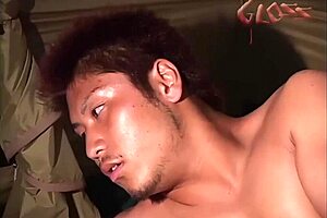 Japan gay bodybuilder video
