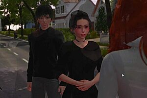 3D hentai game – My bully is my lover part 26