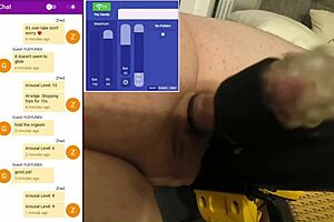 Online Session With Strangers In Chat And Control Visible