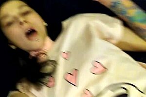 i fuck horny little 18+ slut laruna mave hard in her pussy