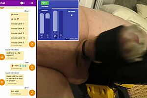 Online Session With Strangers In Chat And Control Visible