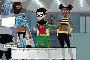 Cartoon porn with Animeraven in 18titans series