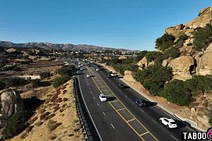 Long-time girlfriends Cadence Lux and Mackenzie Mace dive into hot lesbian sex with licking and face sitting