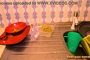 from kitchen to bathroom hardcore with bbc long dick ebony hairy pussy naughty latina?