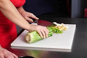 I'm always feeling so horny in the kitchen with my big tits out.