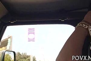 Tight Petite Teens Sucking and Fucking in POV Hardcore