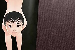 Leo Anime Girl Strips Naked In Gravure Pose