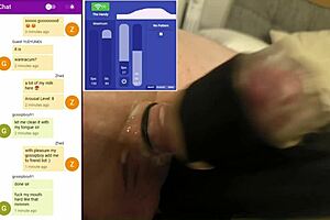 Online Session With Strangers In Chat And Control Visible