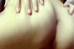 Ki-Sim Rides Huge Toy in Cowgirl Position