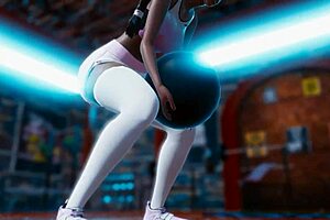 Hot PAWG Fucked Hard In Gym