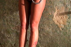 Naked and chained for your pleasure