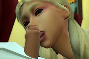 Dexter's x-ray glasses reveal everyone's naked bodies in the sims 4 world. Exposing big tits and intimate details.