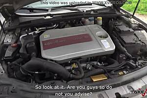 Dirty Whore Will Be Smashed In The Take-Van Because She Looks Ready