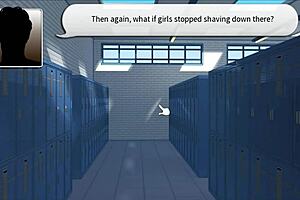 Ian kisses two hunks and masturbates to the memory.