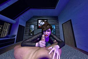 hentai 3d overwatch - tracer riding with big tits in cowgirl