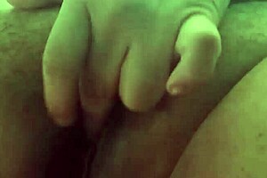 Latina MILF Fingers Shaved Pussy to Intense Squirting