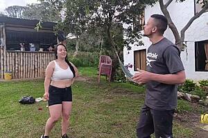 Curvy Mature Anita Fucks Bodybuilder Cris In Dorm Roommate Scene