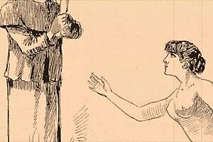 Check out these vintage erotic drawings from retro comics and anime hentai.