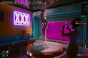 i'm judy and johnny silverhand had a hidden sex scene with cumshot